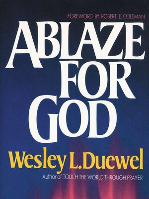 cover image of Ablaze for God